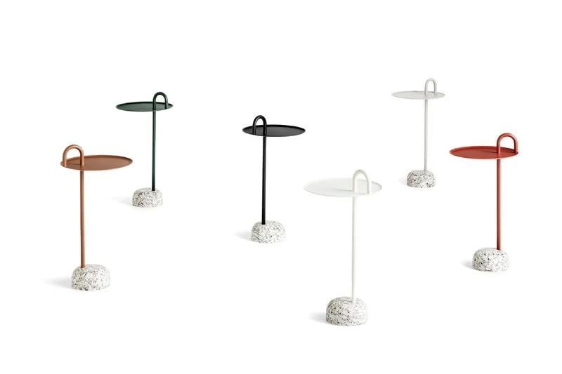 HAY Bowler Side Table, Tile Red 2 HAY Bowler Side Table, Tile Red - Image 2