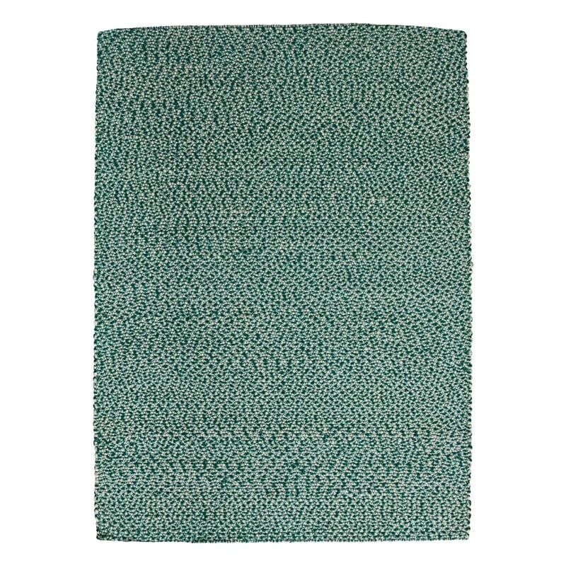 HAY Braided Rug, Green 1 HAY Braided Rug, Green