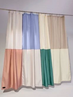 HAY Check Shower Curtain, Blue 8 HAY Check Shower Curtain, Blue -Hay Check Shower Curtain Family 1