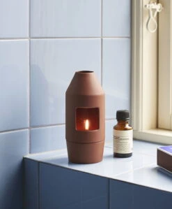 HAY Chim Chim Scent Diffuser, Dark Terracotta -Hay Chim Chim Scent Diffuser dark terracotta