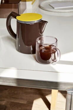 HAY Glass Mug, Pink 10 HAY Glass Mug, Pink -Hay Coffee M 02C8 l brown Borosilicate Mug pink 02