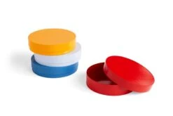 HAY Colour Storage Box, Round, Vibrant Red -Hay Colour Storage Round family 2
