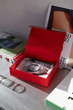 HAY Colour Storage Box, S, Vibrant Red -Hay Colour Storage S vibrant red