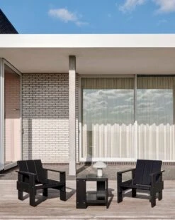 HAY Pao Portable Table Lamp, Cool Grey -Hay Crate Lounge Chair black wb lacquered pinewood Crate Side Table black wb lacquered pinewood Pao Portable cool grey