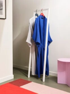 HAY Loop Stand Hall, White 9 HAY Loop Stand Hall, White -Hay Crinkle Robe ultra marine cool grey Loop Stand Hall white Slit Table Wood Round High dia35xH47 pink wb lacquered oak 1