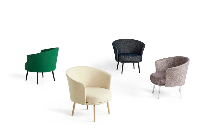 HAY Dorso Lounge Chair, Oiled Oak - Mode 014 2 HAY Dorso Lounge Chair, Oiled Oak - Mode 014 - Image 2