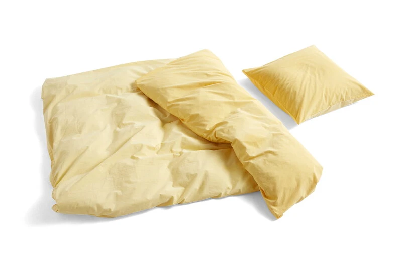 HAY Duo Pillowcase, Golden Yellow 3 HAY Duo Pillowcase, Golden Yellow - Image 3