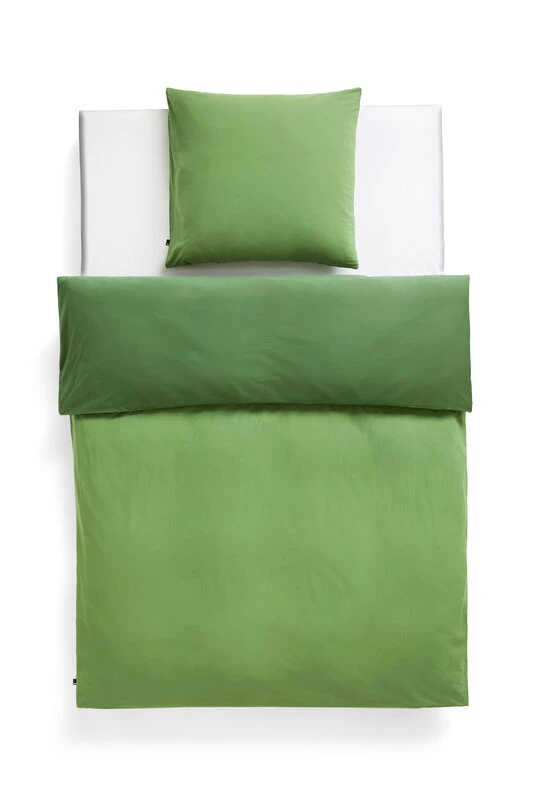 HAY Duo Pillowcase, Matcha 2 HAY Duo Pillowcase, Matcha - Image 2