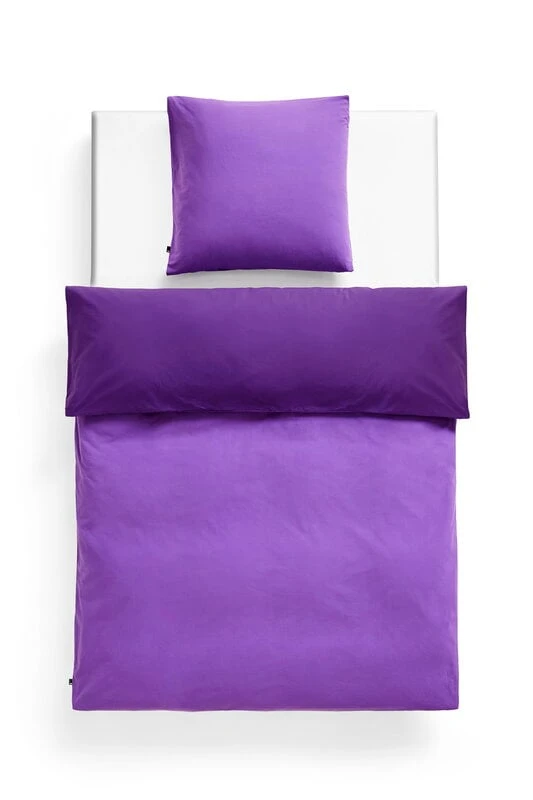 HAY Duo Pillow Case, Vivid Purple 2 HAY Duo Pillow Case, Vivid Purple - Image 2
