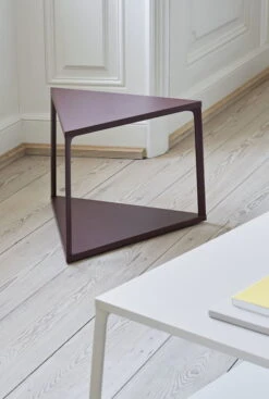 HAY Eiffel Coffee Table, Rectangle, 110 X 50 Cm, Warm Sand 9 HAY Eiffel Coffee Table, Rectangle, 110 X 50 Cm, Warm Sand -Hay Eiffel Side Table triangle dark brick