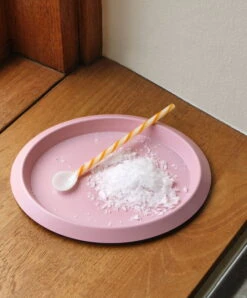 HAY Glass Spoons Spice, 3 Pcs -Hay Ellipse Tray pink Glass Spoons Spice