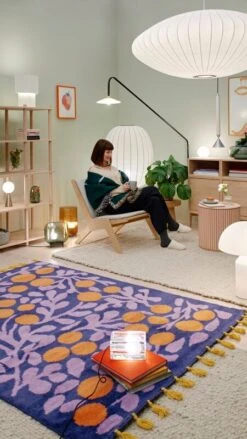 HAY Peas Random Rug, Soft Grey -Hay Finnish Design Shop Lights21027 hires