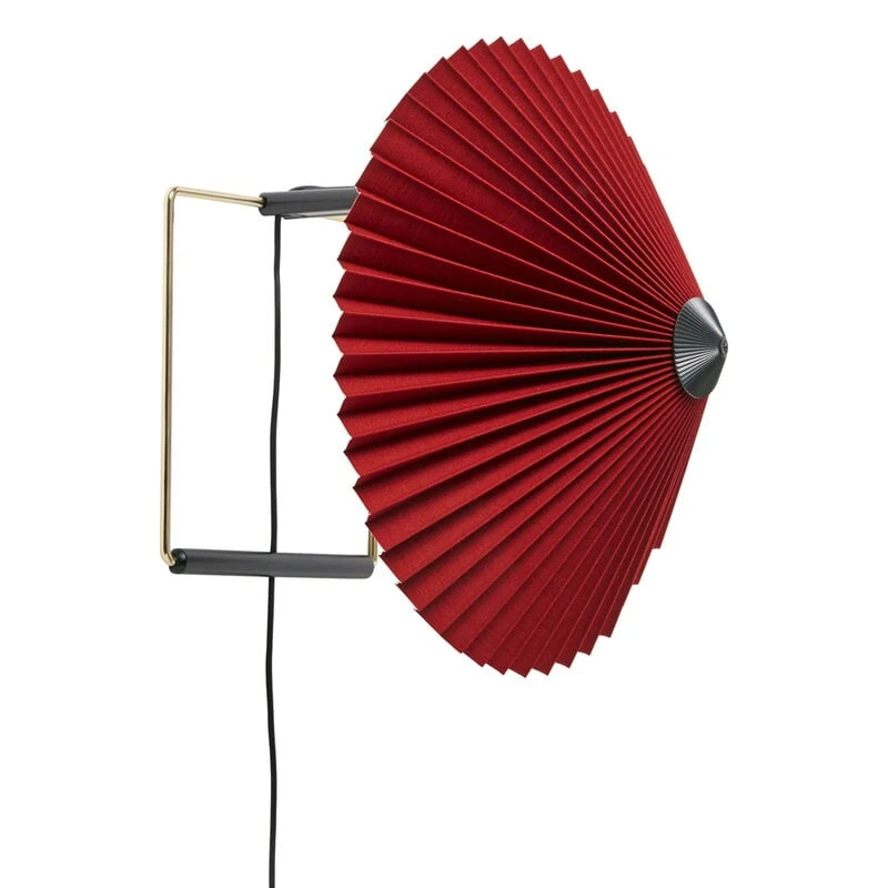 HAY Matin Wall Lamp 300, Oxide Red 1 HAY Matin Wall Lamp 300, Oxide Red