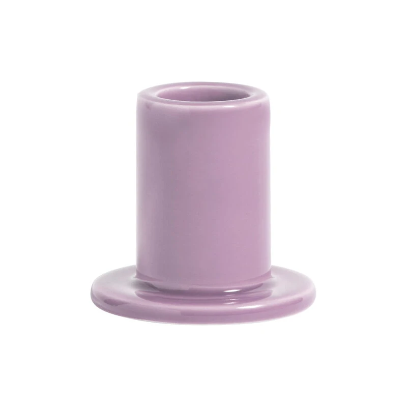 HAY Tube Candleholder, S, Lilac 1 HAY Tube Candleholder, S, Lilac