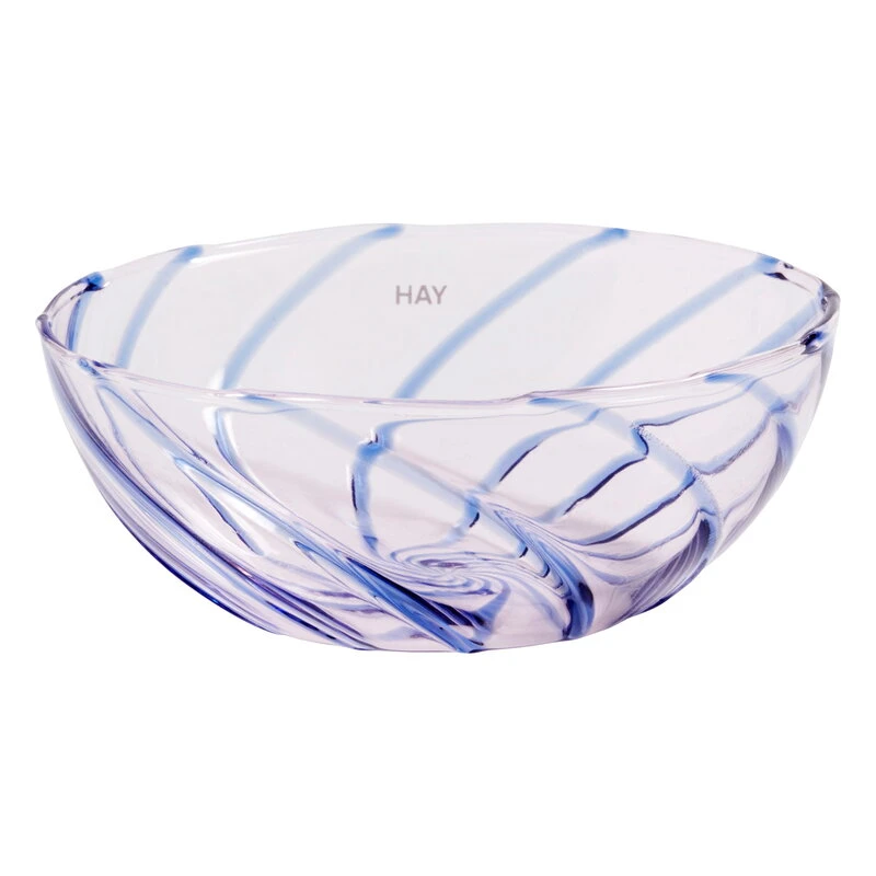 HAY Spin Bowl, 2 Pcs, Pink - Blue 1 HAY Spin Bowl, 2 Pcs, Pink - Blue