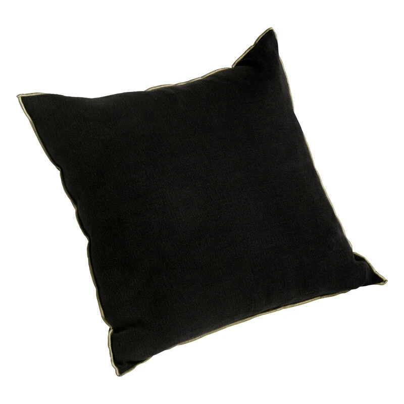 HAY Outline Cushion 50 X 50 Cm, Black 1 HAY Outline Cushion 50 X 50 Cm, Black