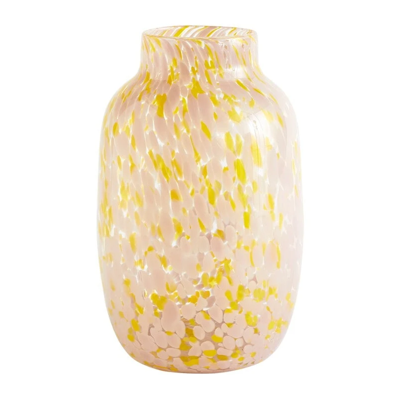 HAY Splash Vase, 30 Cm, Light Pink - Yellow 1 HAY Splash Vase, 30 Cm, Light Pink - Yellow