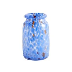 HAY Splash Vase, 22,5 Cm, Blue