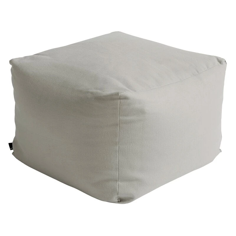 HAY Pouf Planar, Light Grey 1 HAY Pouf Planar, Light Grey