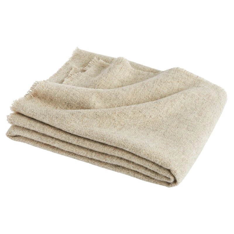 HAY Mono Blanket, 130 X 180 Cm, Creme Melange 1 HAY Mono Blanket, 130 X 180 Cm, Creme Melange