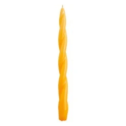 HAY Soft Twist Candle, Warm Yellow