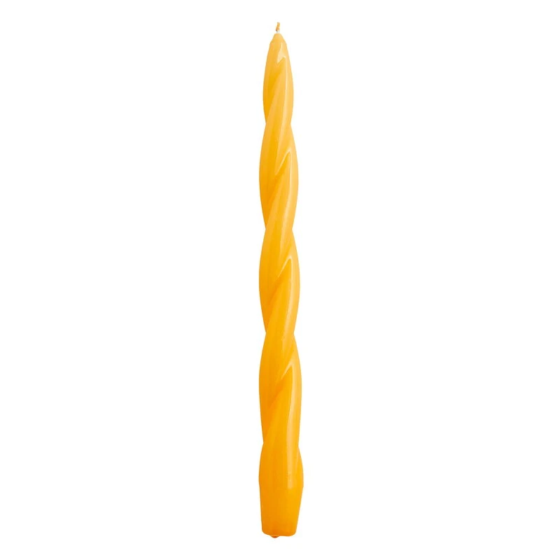 HAY Soft Twist Candle, Warm Yellow 1 HAY Soft Twist Candle, Warm Yellow