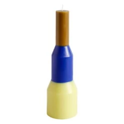 HAY Pillar Candle, L, Lime Yellow