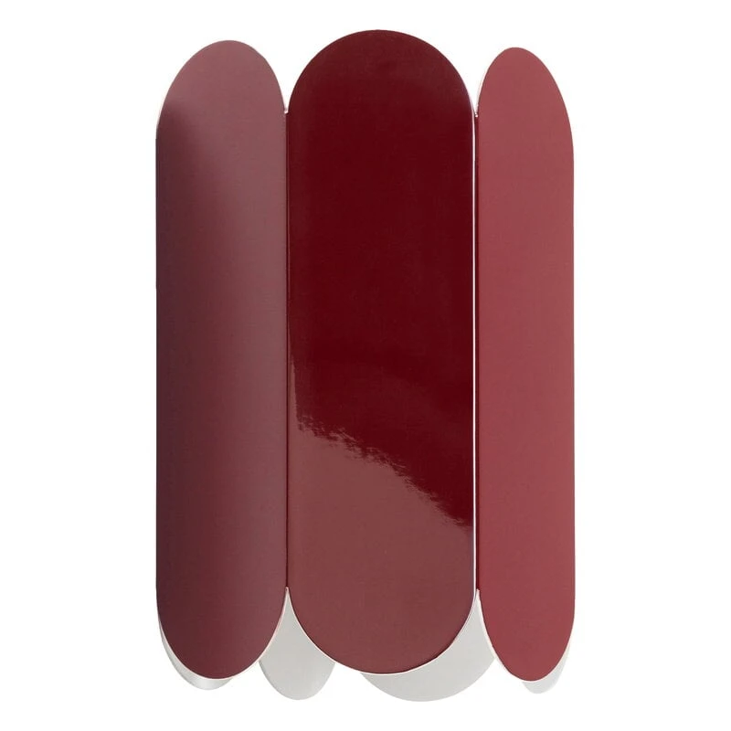 HAY Arcs Wall Sconce, Auburn Red 1 HAY Arcs Wall Sconce, Auburn Red
