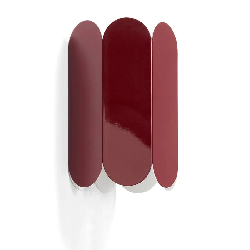 HAY Arcs Wall Sconce, Auburn Red 2 HAY Arcs Wall Sconce, Auburn Red - Image 2