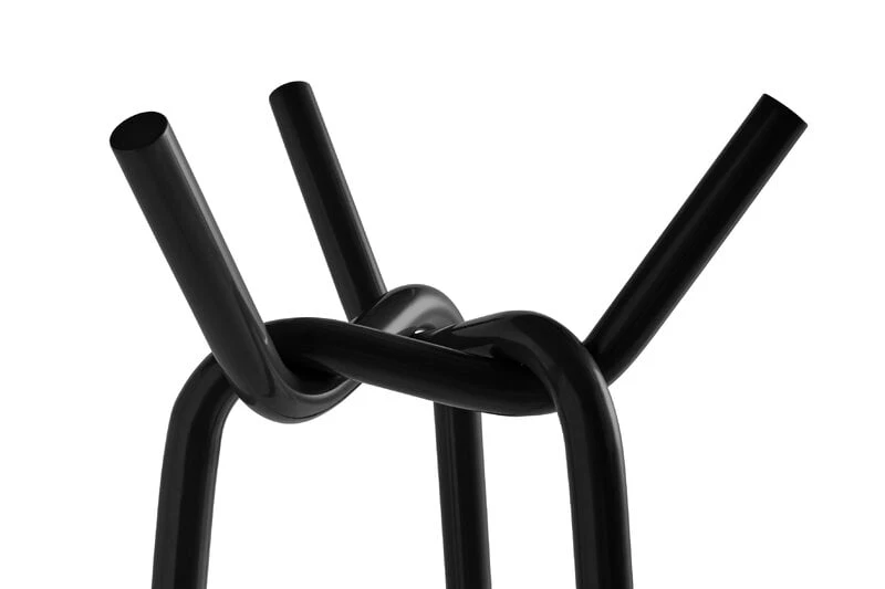 HAY Knit Coat Rack, Black 3 HAY Knit Coat Rack, Black - Image 3