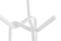 HAY Knit Coat Rack, White -Hay HA9411014009000 Knit toffee detail 02 white