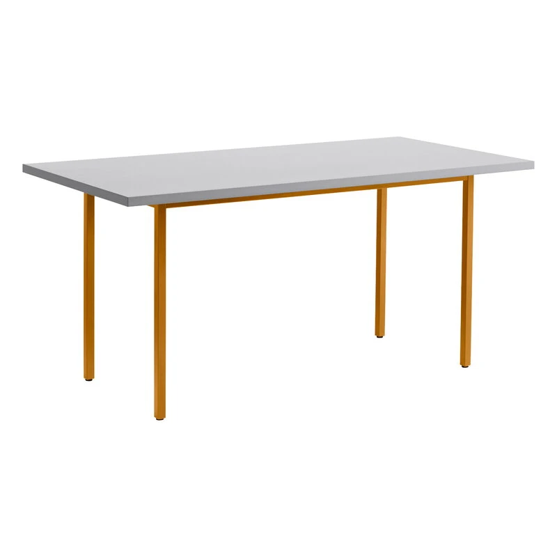 HAY Two-Colour Table, 160 X 82 Cm, Ochre - Light Grey 1 HAY Two-Colour Table, 160 X 82 Cm, Ochre - Light Grey