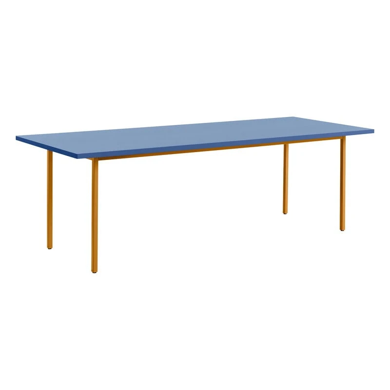 HAY Two-Colour Table, 240 X 90 Cm, Ochre - Blue 1 HAY Two-Colour Table, 240 X 90 Cm, Ochre - Blue