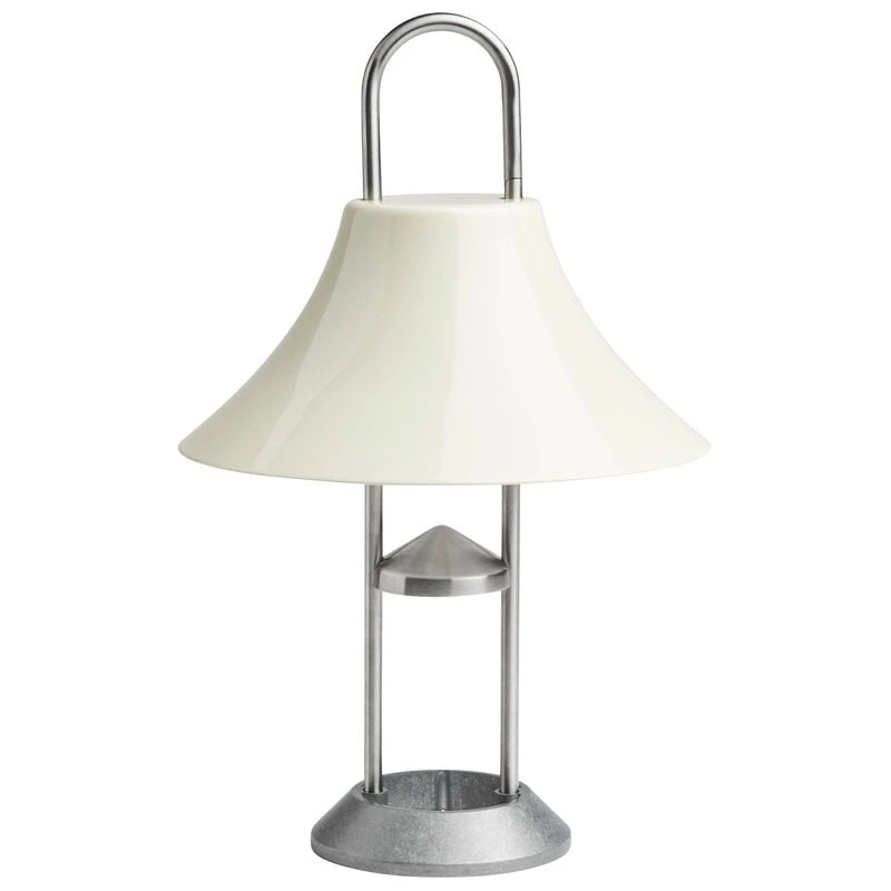 HAY Mousqueton Portable Table Lamp, Oyster White 1 HAY Mousqueton Portable Table Lamp, Oyster White