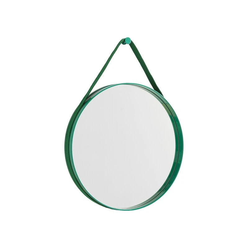 HAY Strap Mirror, No 2, Small, Green 1 HAY Strap Mirror, No 2, Small, Green