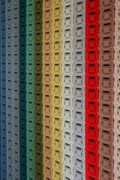 HAY Colour Crate, S, Recycled Plastic, Ocean Green -Hay HAY Colour Crate family 04 12