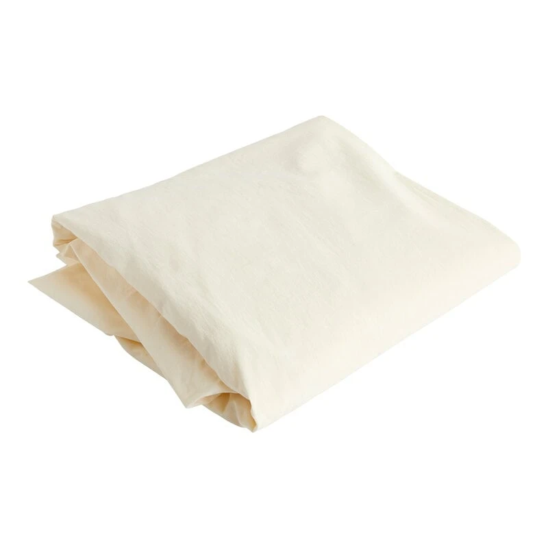 HAY Standard Fitted Sheet, Ivory 1 HAY Standard Fitted Sheet, Ivory