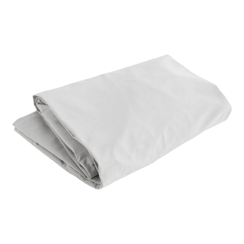 HAY Standard Fitted Sheet, Light Grey 1 HAY Standard Fitted Sheet, Light Grey