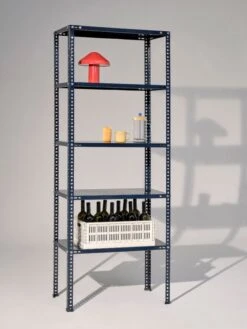 HAY Colour Crate, L, Recycled Plastic, Off-white 9 HAY Colour Crate, L, Recycled Plastic, Off-white -Hay HAY Shelving Unit dark blue Pao Portable red French Press Brewer clear Borosilicate Jug S jade yellow 2