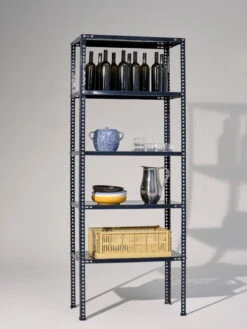 HAY Sobremesa Bean Pot, Blue -Hay HAY Shelving Unit dark blue Sobremesa Bean Pot blue Sobremesa Serving Bowl family Indian Steel Pitcher No 2