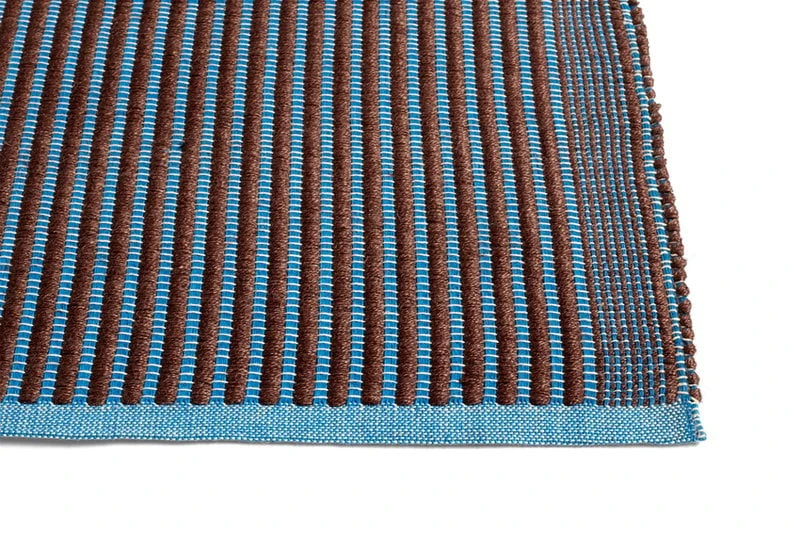 HAY Tapis Rug, Chestnut - Blue 3 HAY Tapis Rug, Chestnut - Blue - Image 3