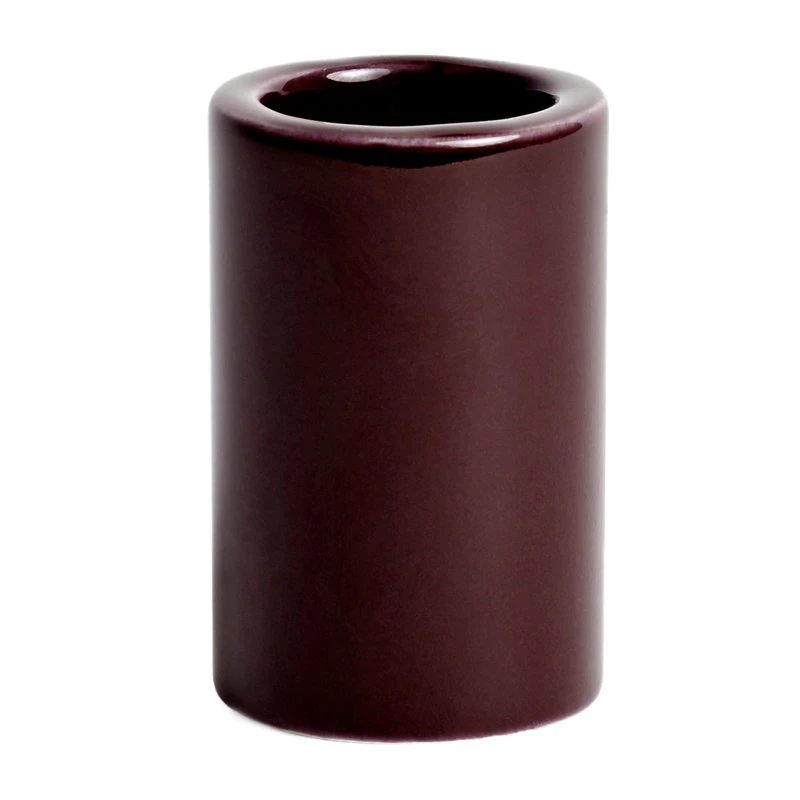 HAY Toothbrush Holder, Burgundy 1 HAY Toothbrush Holder, Burgundy
