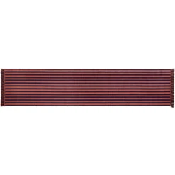 HAY Stripes And Stripes Rug, 65 X 300 Cm, Navy Cacao
