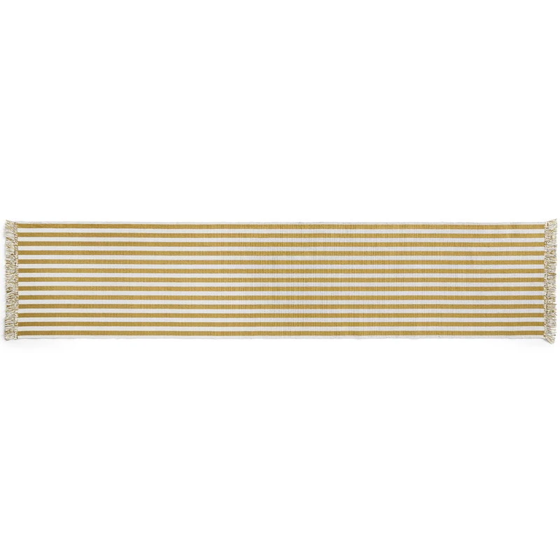 HAY Stripes And Stripes Rug, 65 X 300 Cm, Barley Field 1 HAY Stripes And Stripes Rug, 65 X 300 Cm, Barley Field