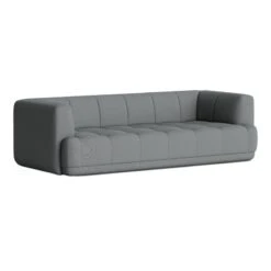 HAY Quilton 3-seater Sofa, Grey Steelcut Trio 153