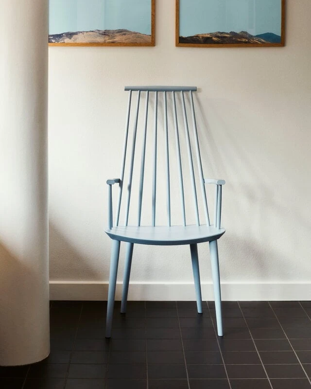 HAY J110 Chair, Slate Blue 5 HAY J110 Chair, Slate Blue - Image 5
