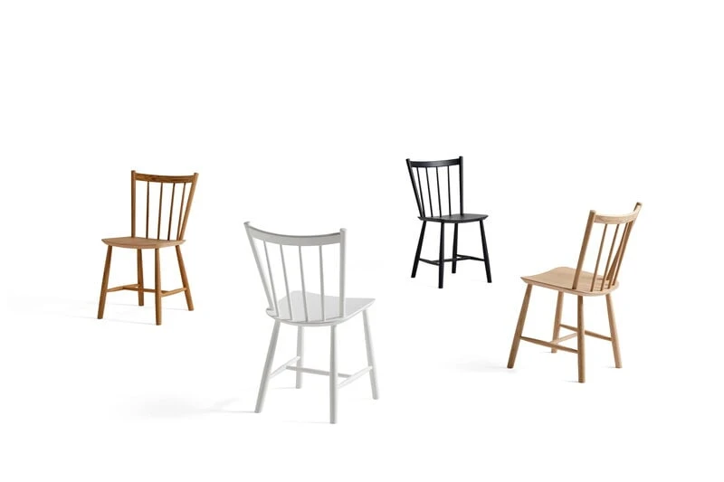 HAY J41 Chair, Warm Grey 2 HAY J41 Chair, Warm Grey - Image 2