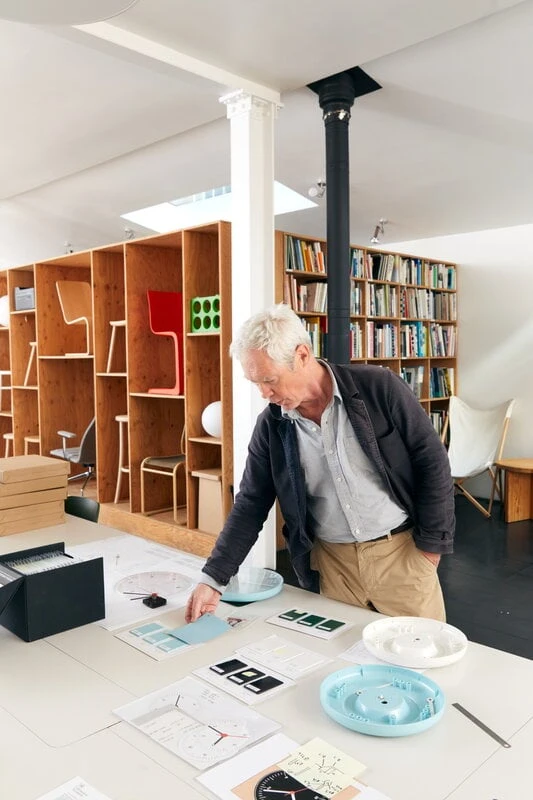 HAY Wall Clock, Blue 6 HAY Wall Clock, Blue - Image 6