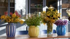 HAY Juice Vase, Wide, Yellow -Hay Juice