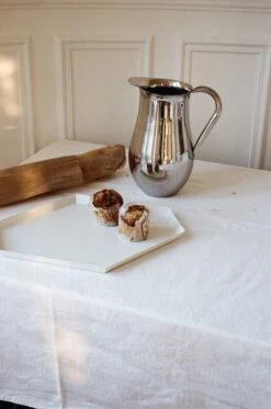 HAY Kaleido Tray L, White -Hay Kaleido L white Indian Steel Pitcher no 2